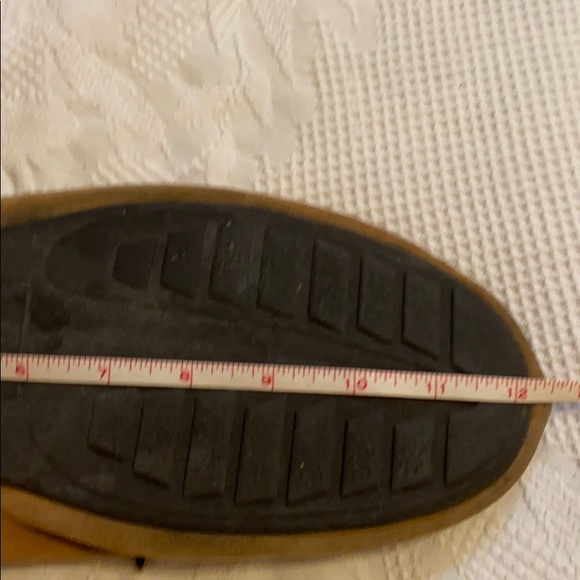 Sox tab sz.12 men’s tan suede lined slippers - Picture 9 of 9